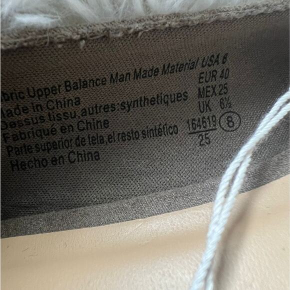 Fioni Brown Taupe Faux Suede Ballet Flats Size 8 Bow Slip On Loafers NWT - Picture 7 of 7